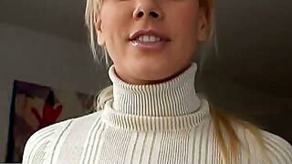 Blonde Pornstar Sandy Casting Brunette Girls For Lesbian Vid