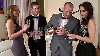 Romantic Rendezvous Ended With Group Sex