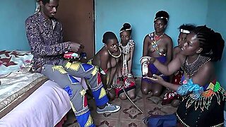 Topless African Girls