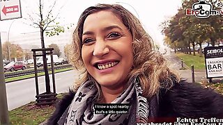 German Turkish Teen Bitch Public Street Casting Pick Up Danka Daimond