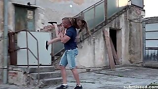 Astonishing Chick Sarah Kay Brutally Screwed