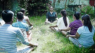 Indian Big Boobs Yoga Teacher Offers One Of Her Student To Fuck Her Full Movie