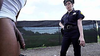 ice spice xv - Female Police Officers Having A 3Some With A Bbc Over Their Patrol Car