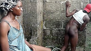 Adaobi Sweet Wet Pussy Fucked By Area Boy Outdoor In A Bush