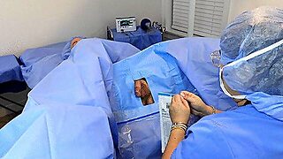 Doctor Jess Performs Surgical Electro Stimulation Orgasm