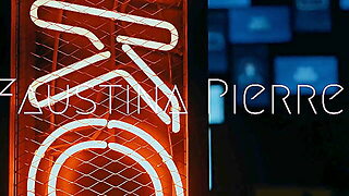 Real Housewife Becomes Cyberpunk Stripper In Latex Sexy Short Dress And High Heels Stripping Seducin