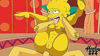 Krusty's Circus Show Creampie In Lisa's Ass
