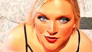 Strapon And Big Cleavage Tease