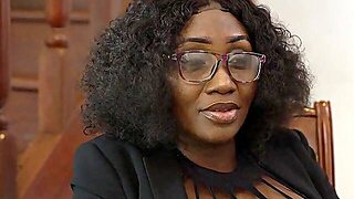 Threesome With The Large Tits Home Teacher