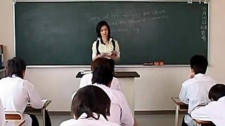 20 Bijin Haafu English Female Teacher Ozawa Maria Running Fire Creampie