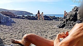 Beach Escapade: Meet Sara Again...with Her Sexy Buddy