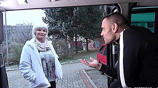 Chubby Mature Monika M Takes Money To Be Fucked Hard In The Van