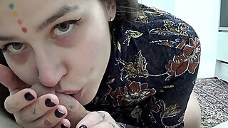 Cute Tattooed Turkish Step-Sis Pov Fuck