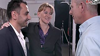 German Big Tits Milf Like Mmf Threesome