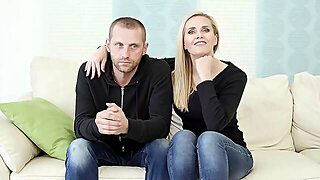 Husband Watches In Silence As His Wife Klara New Fucks A Stud