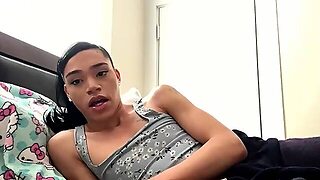 Blonde And Ebony Sluts Share Black Cock