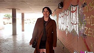 Emmita Smile And Her Huge Melons Wants To Seduce A Young Guy