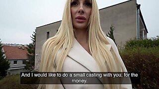 Real Amateur Inked Milf In Leather Gets Fucked For Money