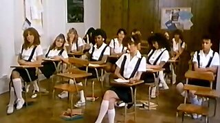 Retro College Girl With Furry Pussyfacesits On Horny Dude