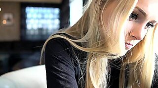 Lovely Blonde With Tight Pussy Masturbate Solo