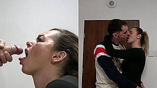 Lucky Cucky A Kiss With My Husband After A Hard Day At Work 4K