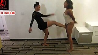 Extreme Ebony Cunt Busting