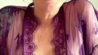 Busty Brunette With Big Boobs Rides Cock