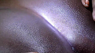 Big White Rod Fucks Ebony Butthole And Cum Inside