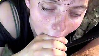 Back Packer Bang : Fbutt Slaming Sexy Redhead