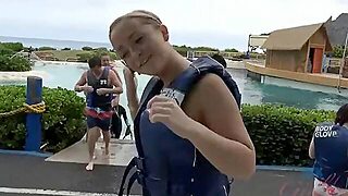 Two Creampies For Cleo Vixen On Your Vacation By Atk Girlfriends: Blowjob, Amateur Blonde Porn